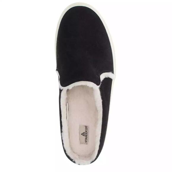Staheekum Women Cozy Camp Mule Slip On Mule Slippers Size US 9 Black Suede - Picture 6 of 7